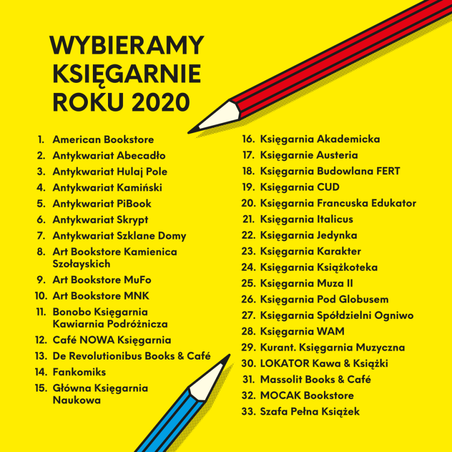 Wybieramy księgarnie roku