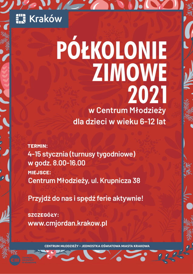 półkolonie centrum młodzieży