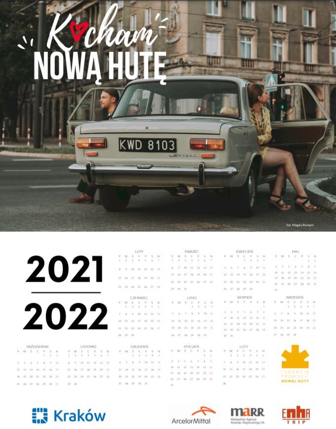 kalendarz kocham nh 2021