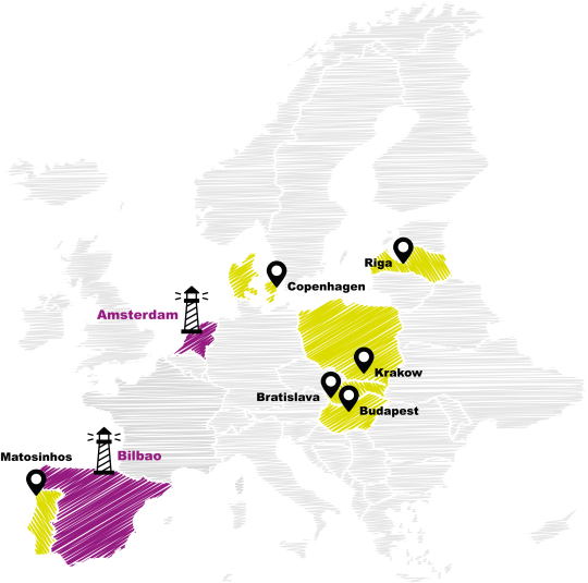 ATELIER project map