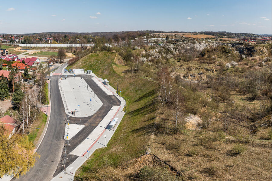 Zintegrowany węzeł przesiadkowy Rząska Mydlniki Wapiennik