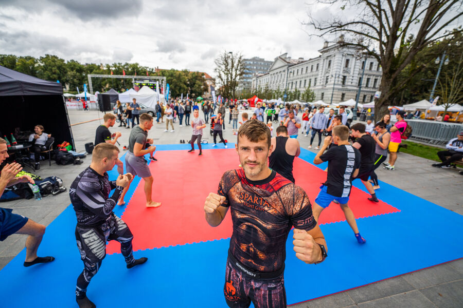 Wileński Festiwal Sportu - pokaz sportów walki 