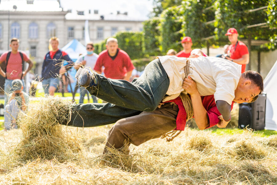 Wileński Festiwal Sportu - zapasy ludowe