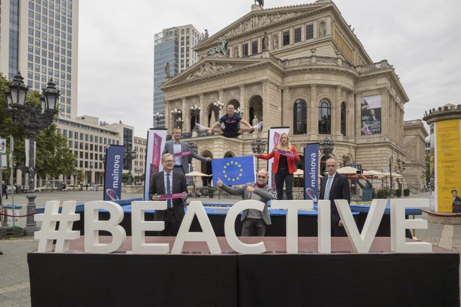akcja BeActive we Frankfurcie
