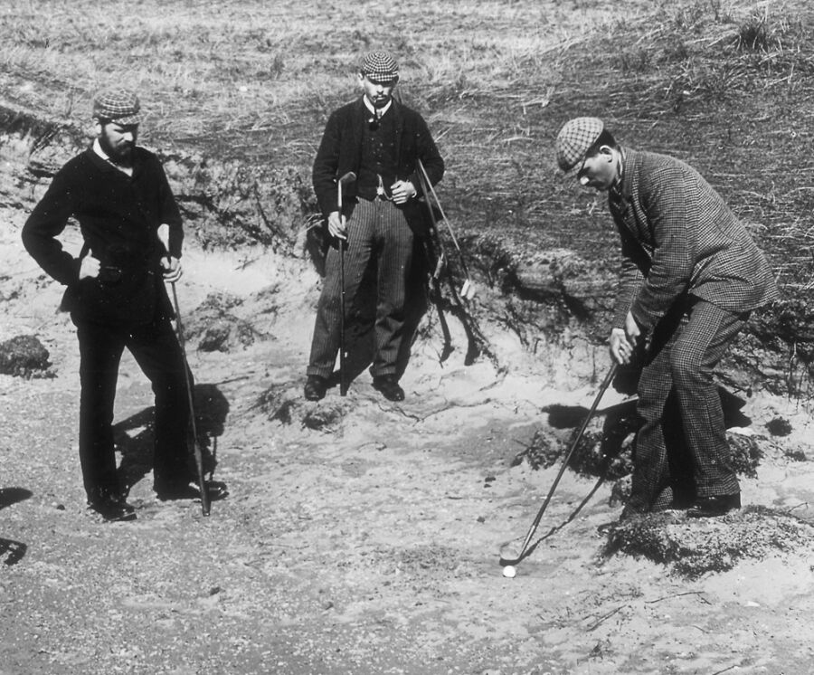 Początki pola golfowego Old St. Andrews w Edynburgu