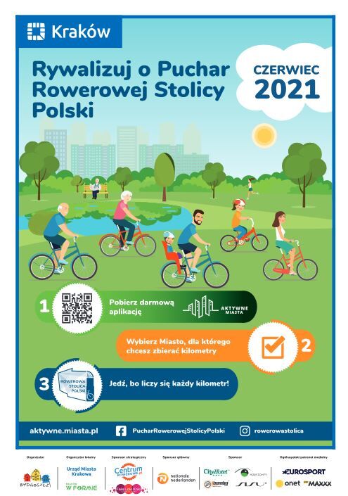puchar rowerowej stolicy polski plakat