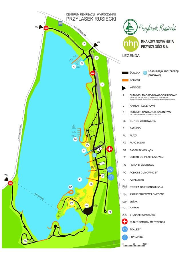 Przylasek Rusiecki_mapa