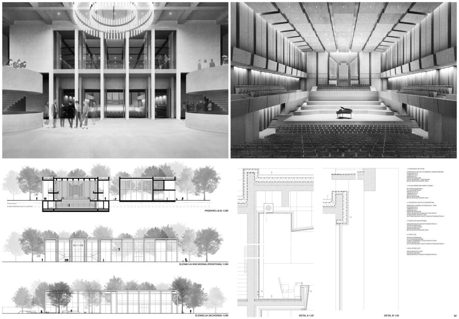 Centrum muzyki zwycięski projekt