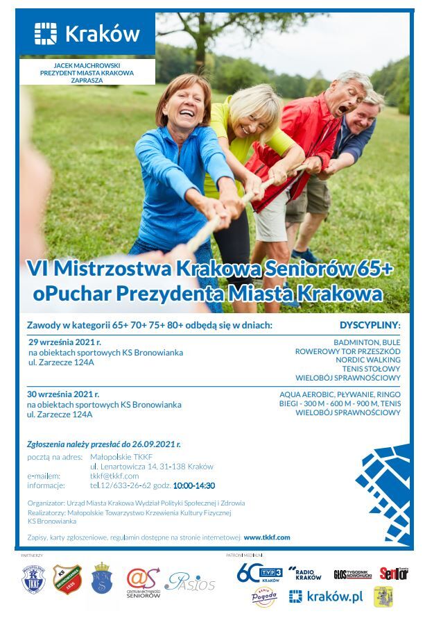 mistrzostwa seniorów plakat