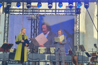 Inauguracja koncertu Brzmienia Krakowa w Wilnie. Fot. materiały organizatora