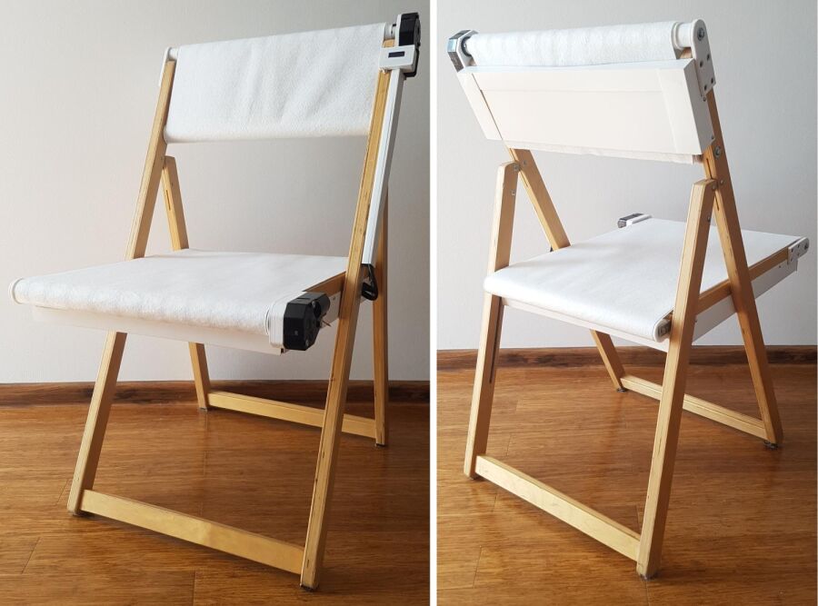 Samodezynfekujące się krzesło