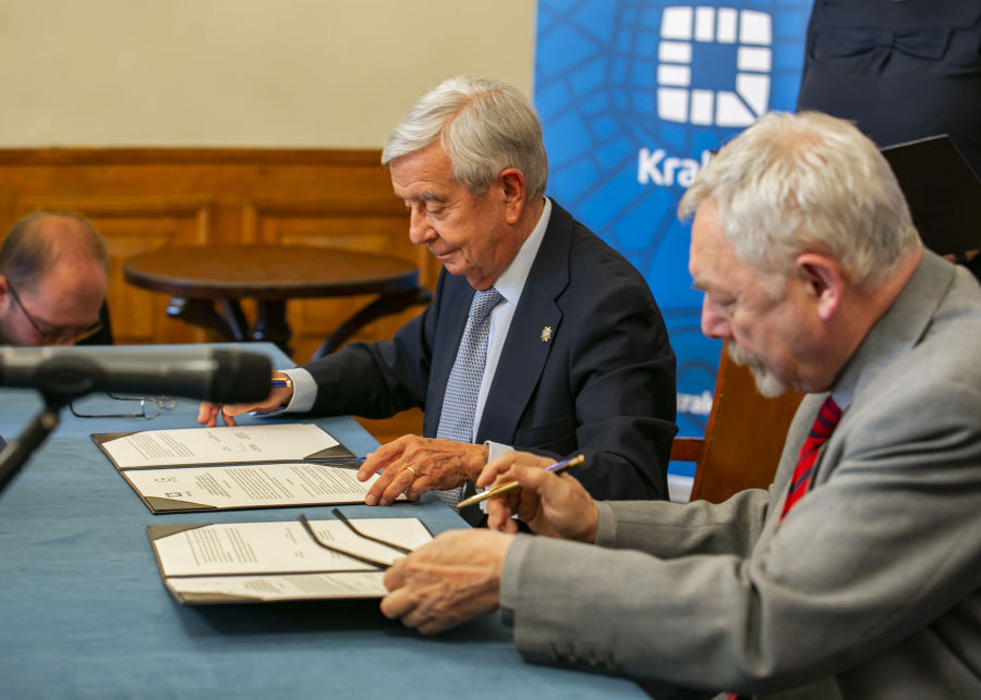 Europejska Stolica Kultury Gastronomicznej 2019 podpisanie dokumentu