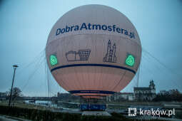 Naukowcy zbadali jakość powietrza na balonie widokowym