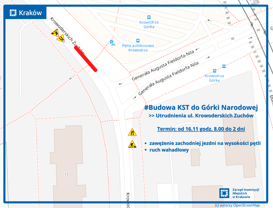 Budowa KST do Górki Narodowej