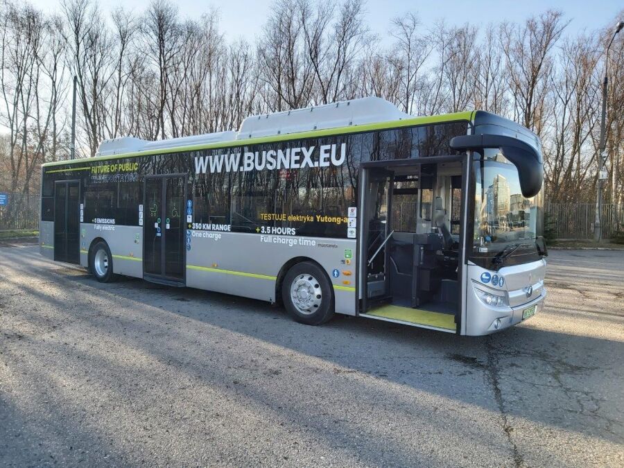 MPK testuje autobus elektryczny chińskiego producenta