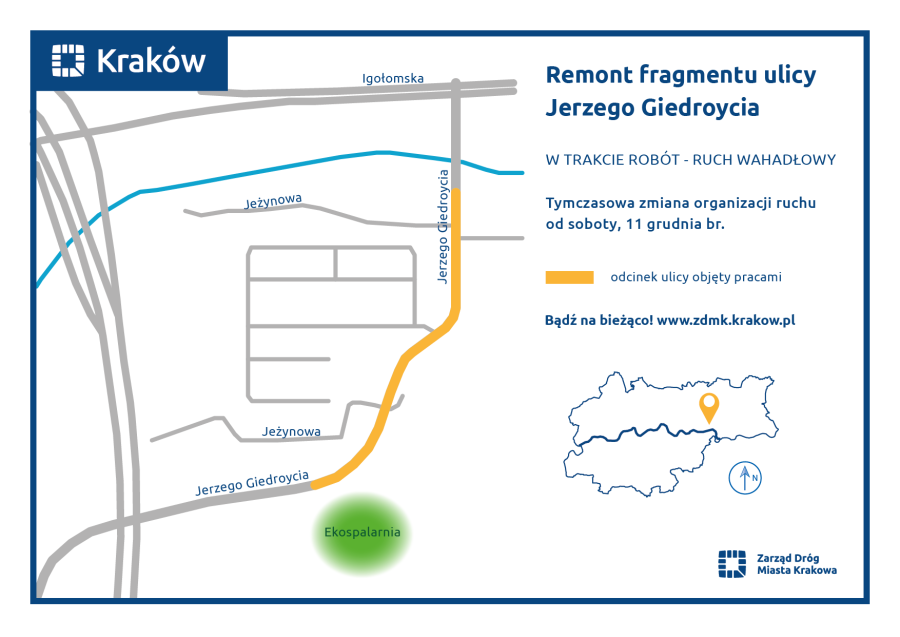 Giedroycia mapka ZDMK