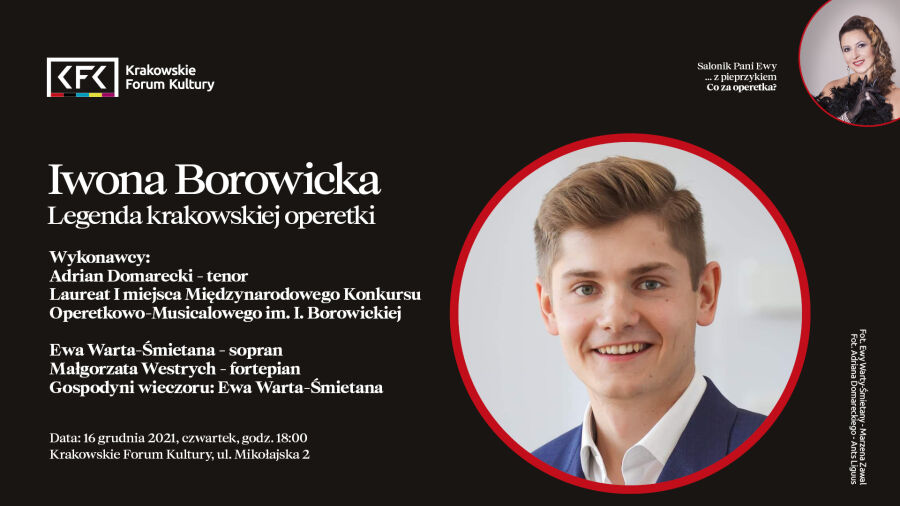 „Iwona Borowicka – legenda krakowskiej operetki”