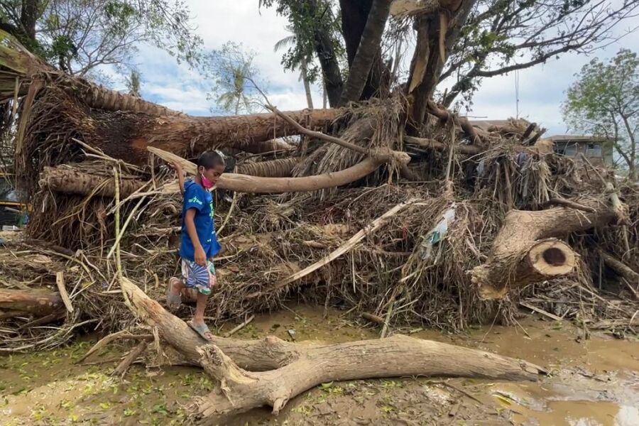 Skutki tajfunu na Filipinach