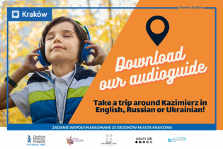 Take a trip around Kazimierz with our audioguide. Photo Multicultural Centre in Kraków