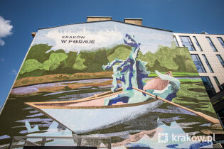 mural kraków w formie. Fot. Bogusław Świerzowski / kraków.pl