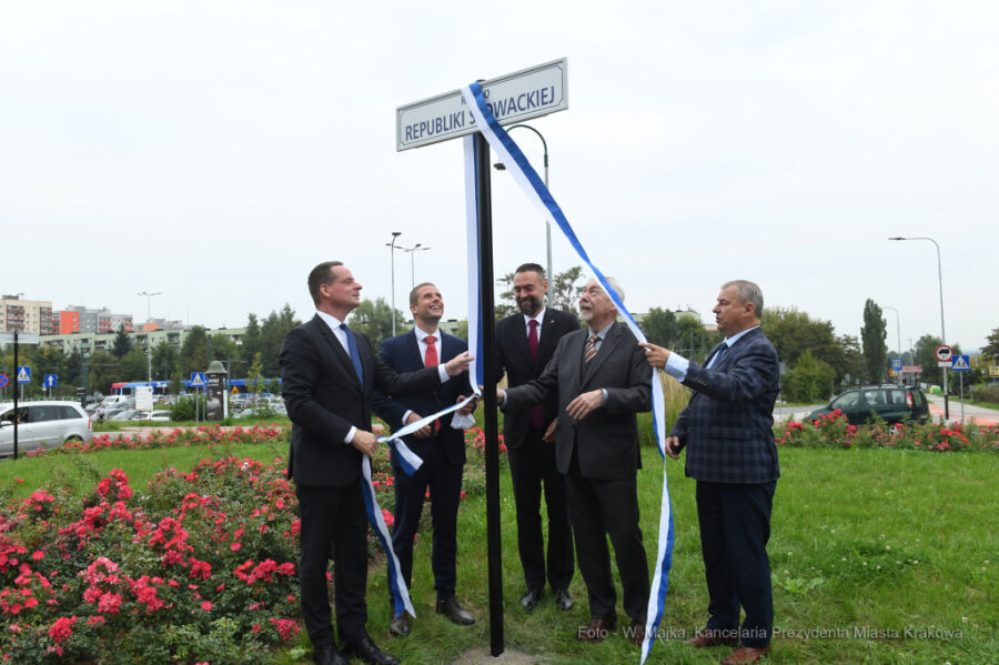 Rondo Republiki Słowackiej w Krakowie