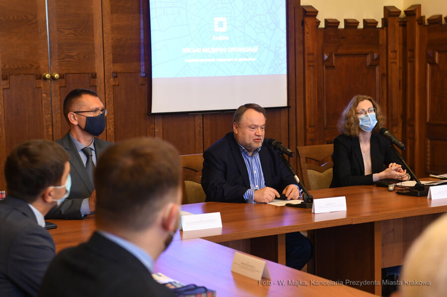 Delegacja medyków ze Lwowa