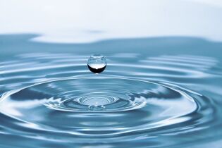 kropla, woda, deszcz. Fot. pixabay.com