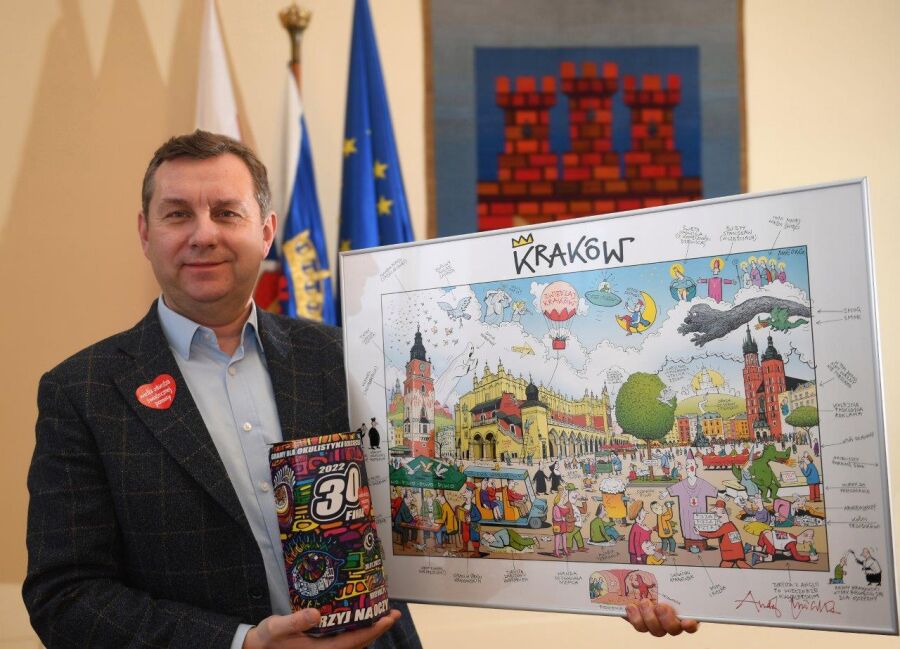 Rada Miasta Krakowa gra z Wielką Orkiestrą Świątecznej Pomocy