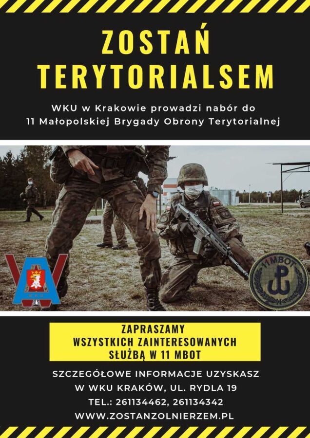 żołnierz, WKU Kraków