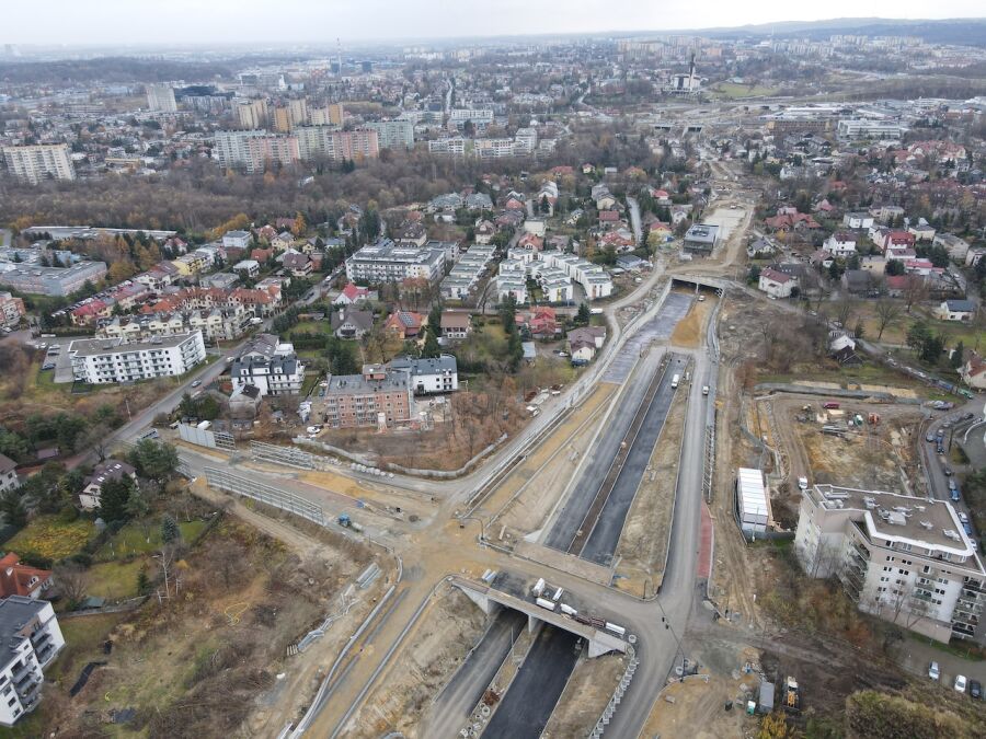 Budowa Trasy Łagiewnickiej