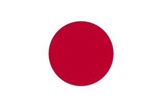 Flaga Japonii. Fot. domena publiczna