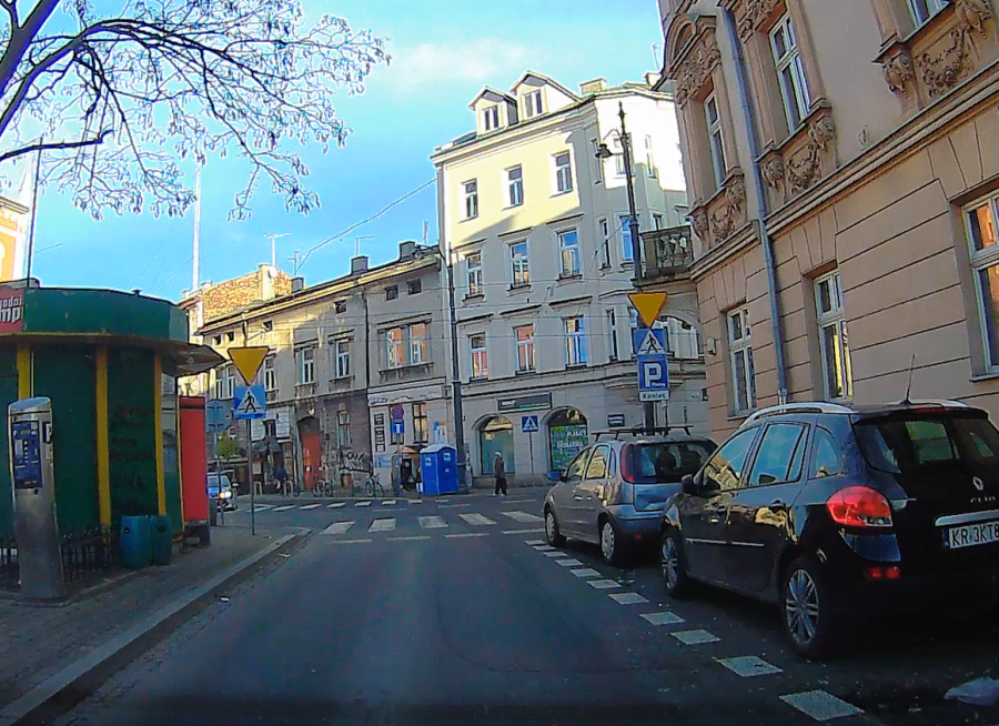 Skrzyżowanie ul. Długiej z ul. Słowiańską