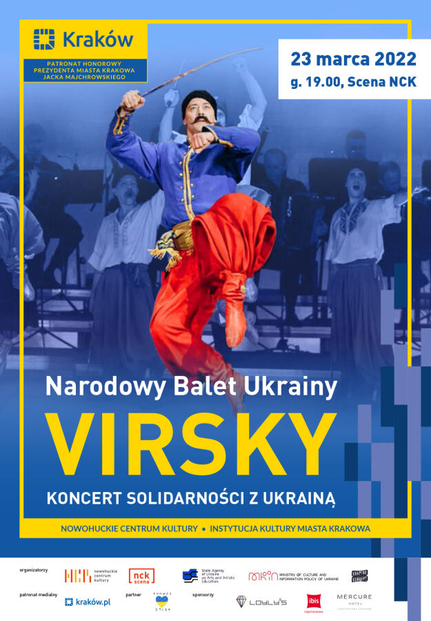 Narodowy Balet Ukrainy Virsky_plakat