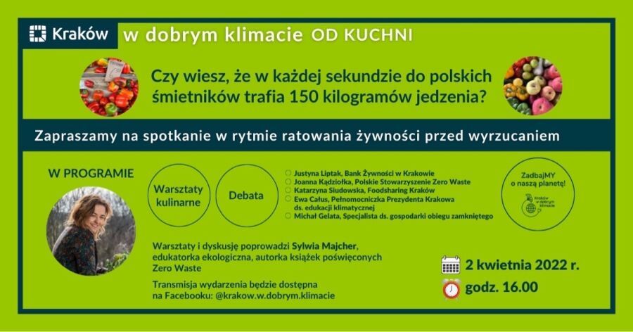 Zaproszenie Warsztaty Zero Waste 
