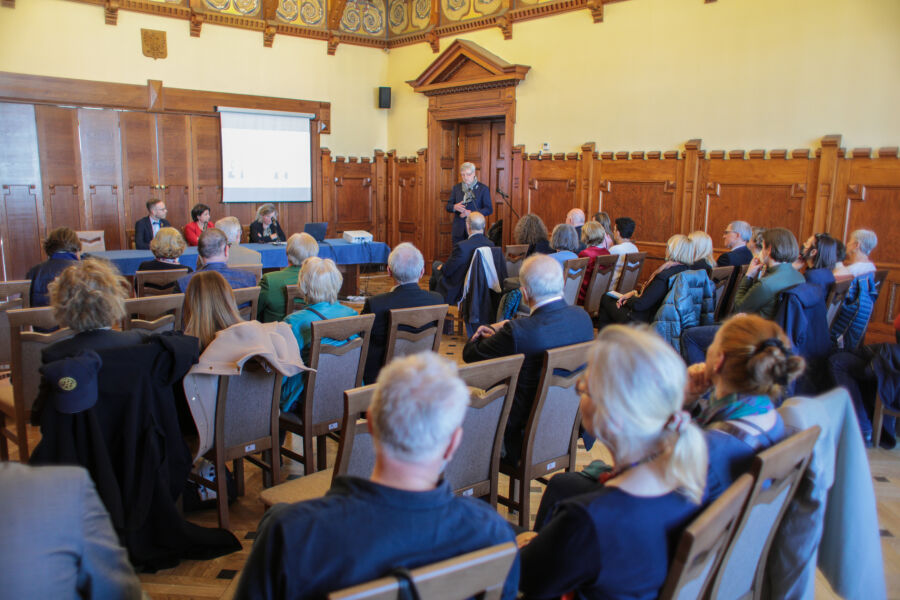 wizyta członków francuskich Klubów Rotarian w Urzędzie Miasta Krakowa 25.03.2022