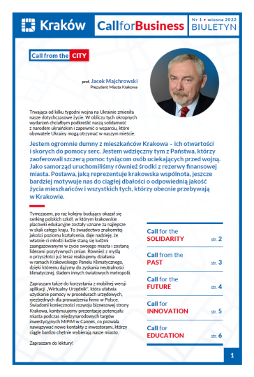 Call for Business_1_2022_okładka