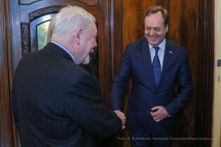 wizyta szefa chorwackiej dyplomacji u Prezydenta Miasta Krakowa 