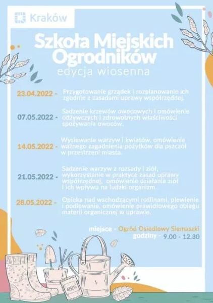 szkoła miejskich ogrodników