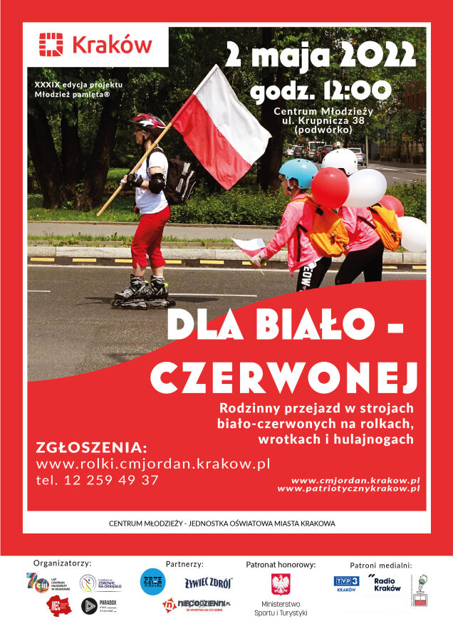 Na rolkach i hulajnogach dla biało-czerwonej