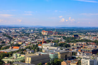 Panorama Krakowa. Fot. B. Świerzowski