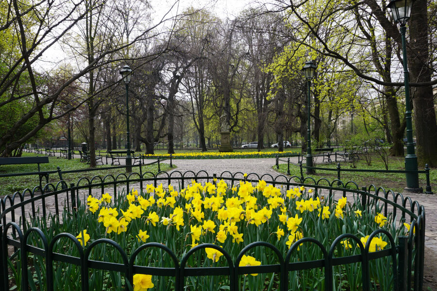 Dwa nowe skwery na mapie Krakowa