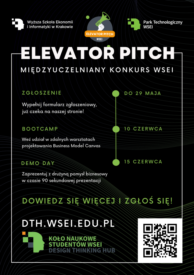 Elevator Pitch 2022plakat duży