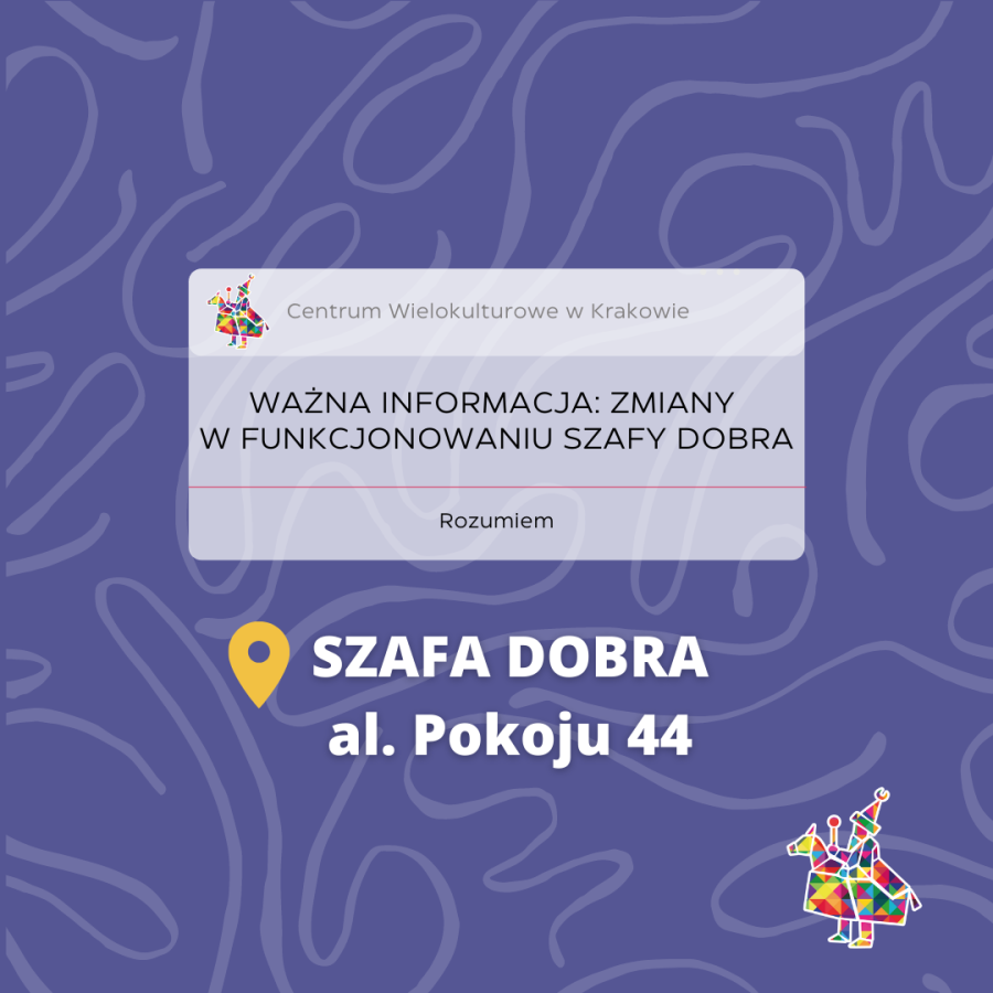 Zmiany w funkcjonowaniu Szafy Dobra
