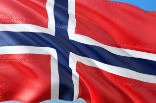 Flaga Norwegii. Photo pixabay.com