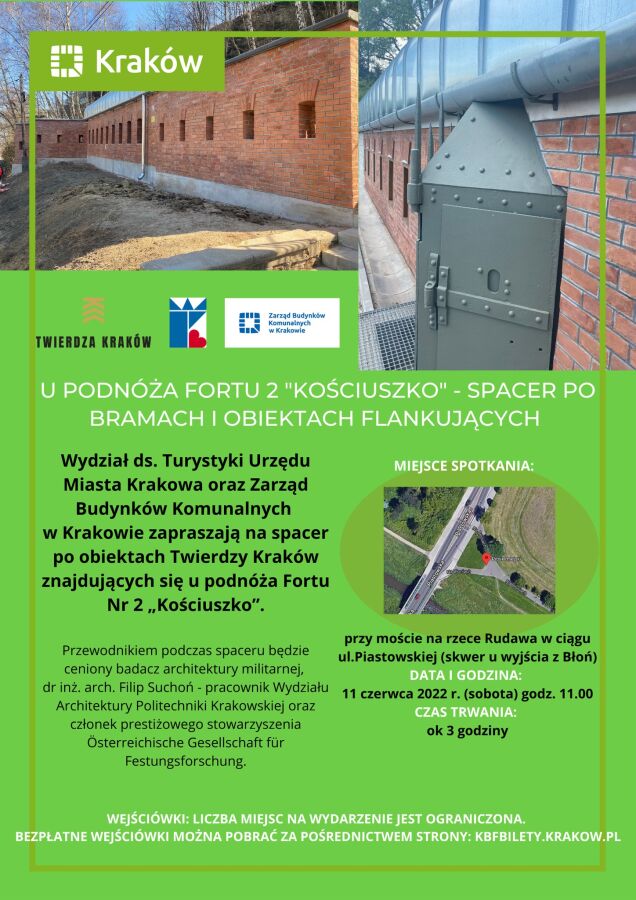 spacer do fortu kościuszko