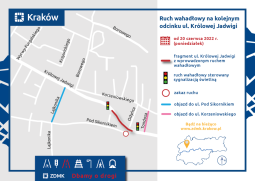 Trwają prace nad przebudową ul. Królowej Jadwigi 