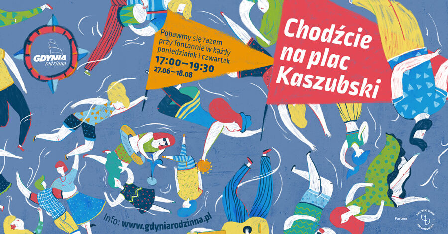 „Chodźcie na Plac Kaszubski!”, fot. gdyniarodzinna.pl / materiały prasowe