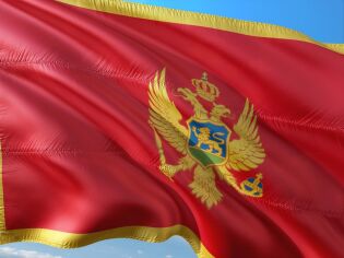 Flaga Czarnogóry. Fot. pixabay.com