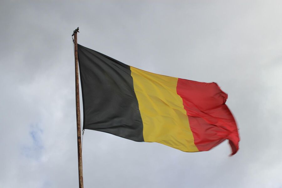 Flag of Belgium 