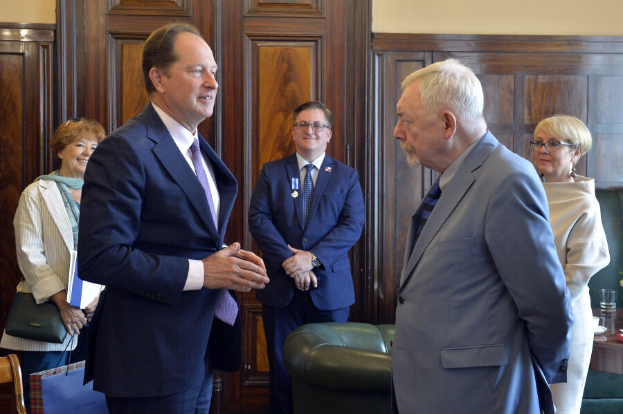 Visit of ambassador Mark Brzezinski 